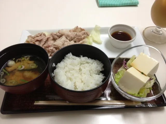 豚しゃぶ膳|やすなさん