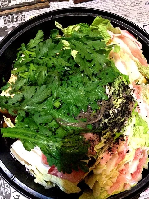 Snapdishの料理写真:Pork Nabe|bernaderh odaさん