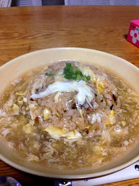 鮭あんかけチャーハン|ｼﾞﾝﾁｬ-ﾝさん