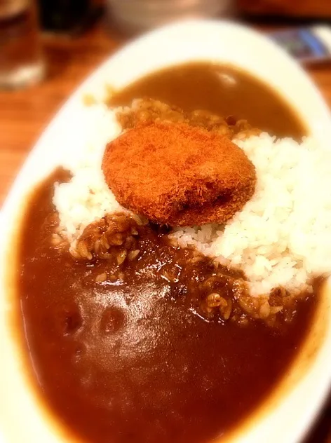 Croquet half and half on curry|Ernさん