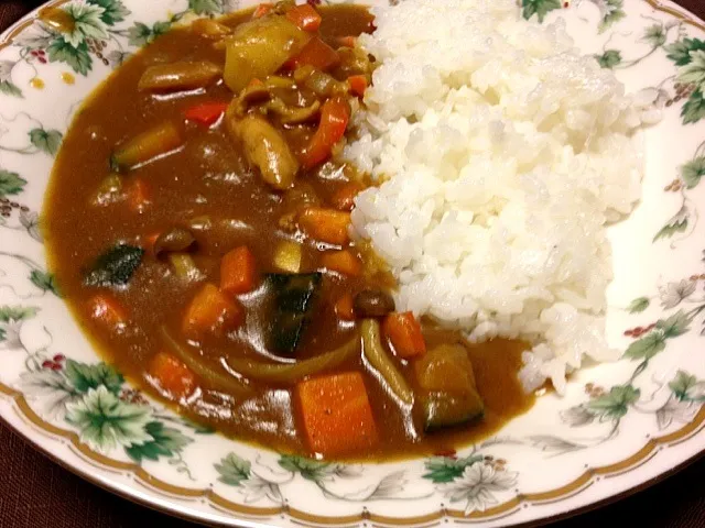 カボチャときのこの秋カレー＊|ゆかさん