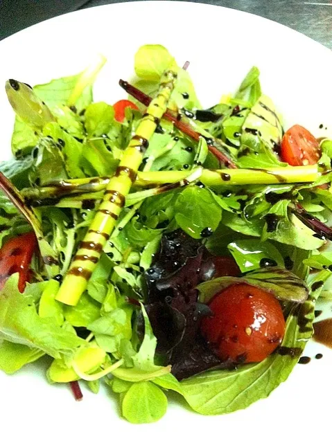 Italian green salad at Osteria L'Operetta|Seri Okunoさん