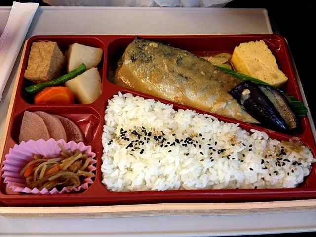 鯖のこくうま味噌煮込み弁当|すかラインさん