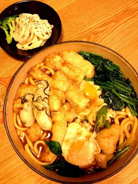 Snapdishの料理写真:味噌煮込みうどん!!|もこさん