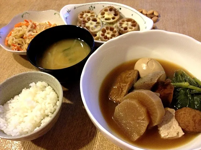 おでん定食|陽子さん