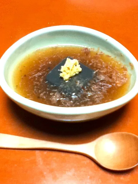 餡かけ黒胡麻豆腐|ひな子さん