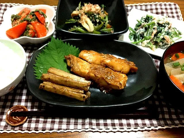 赤魚の照り煮|おでこさん