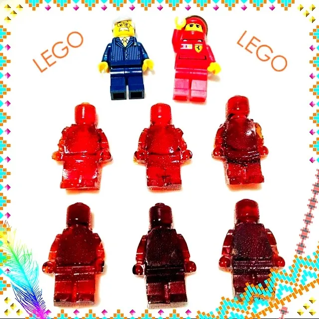 中1次男作 レゴのべっ甲飴😊 Lego candy|ピロさん