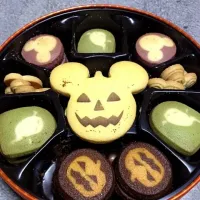 Snapdishの料理写真:ディズニー ハロウィンクッキー|A.Natsuharaさん