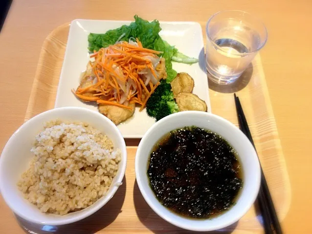 鶏肉の揚げものランチ|tokunagaさん