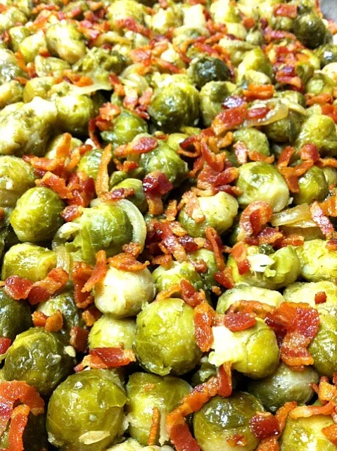 southern style brussel sprouts|Justin Ramosさん