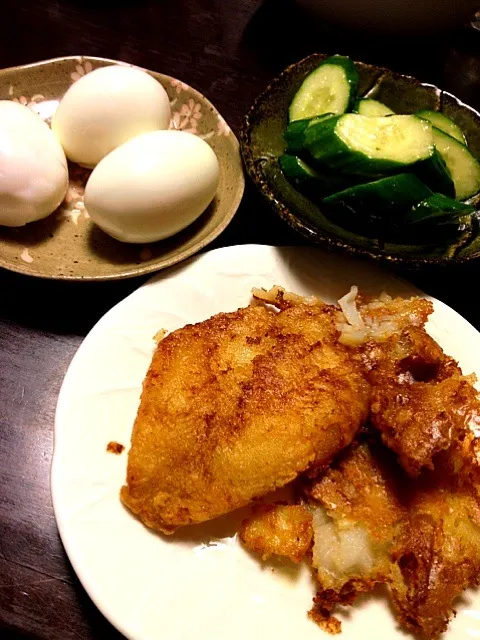 食べたい物だけ作った変な夕飯|IGGYさん