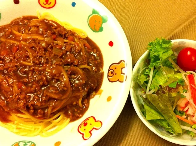 カレースパゲティ|ポニさんさん