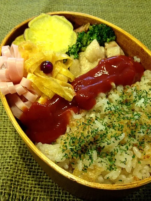 くららさんのシンガポールチキンライス弁当|masakoさん