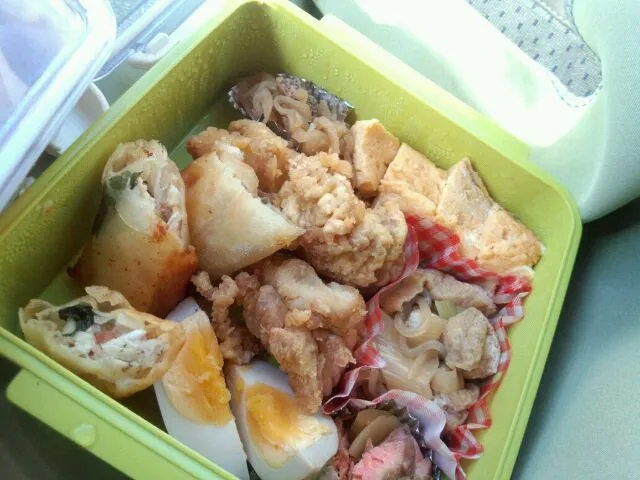 Snapdishの料理写真:2012.10お弁当　1段目|かなこさん