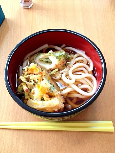 Snapdishの料理写真:今日のお昼 うどん|ゆんくるさん