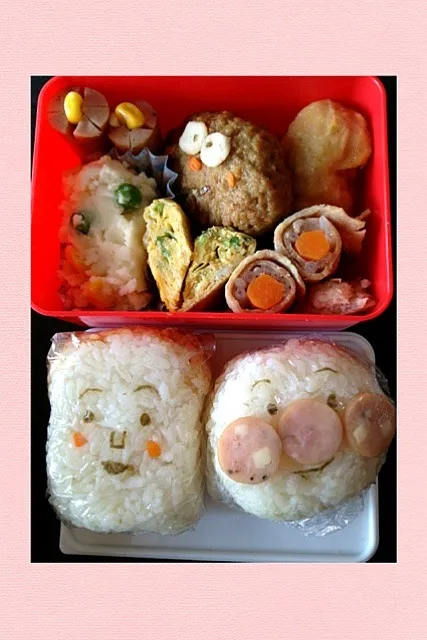 Snapdishの料理写真:キャラ弁:アンパンマン|( ^ω^ )さん