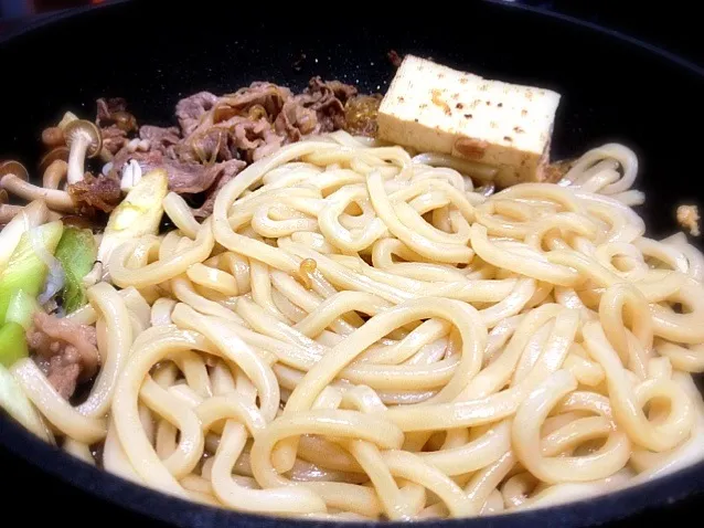 すき焼きあと饂飩|炊かれたいオトコ おこん 小栁津さん