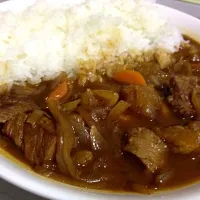 牛スジと牛肉のカレー|れんさん