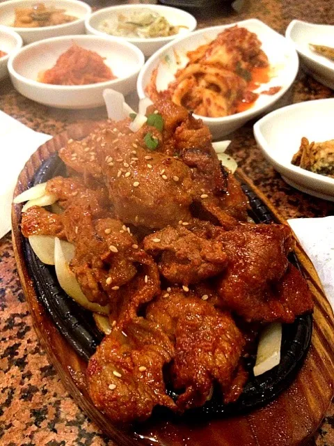 Snapdishの料理写真:Pork Bulgogi at BCD tofu house|Owfu B.さん