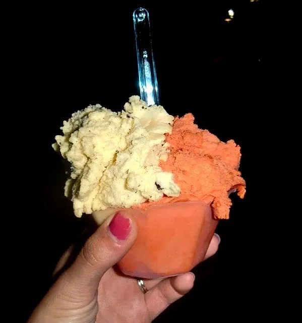 Passion fruit and blood orange gelato|Lee Annさん