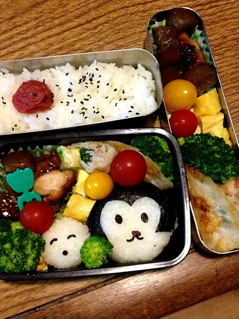 Snapdishの料理写真:二男くん遠足弁当|うおさん