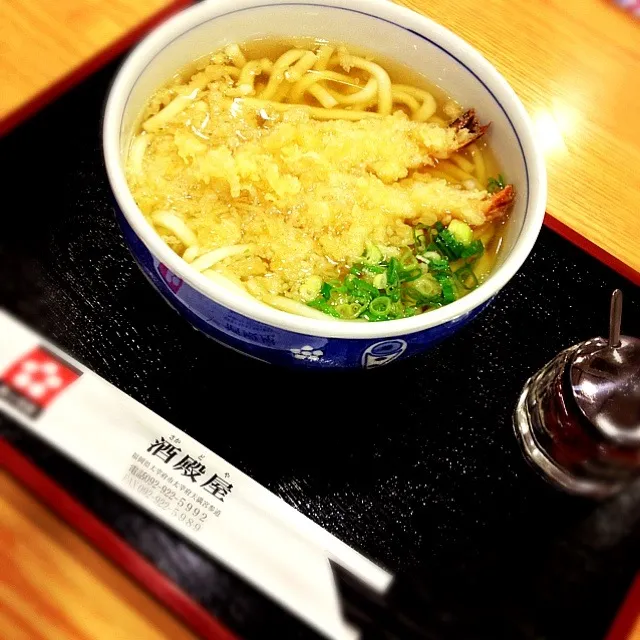 Snapdishの料理写真:天ぷらうどん(博多ごはん|ふるかわしおりさん