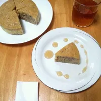 Snapdishの料理写真:ﾊﾞﾅﾅｹｰｷ|にしむらこーすけさん