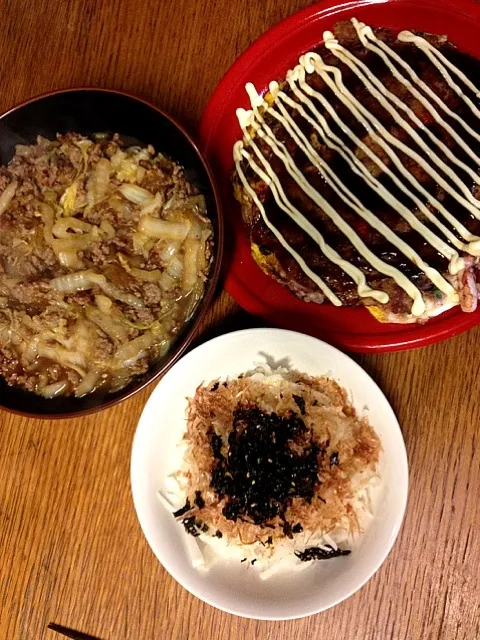 ★白菜と春雨のうま煮★イカ焼き★大根サラダ|三宅 里美さん