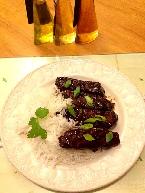 Teriyaki Beef with rice|Steve Pountneyさん