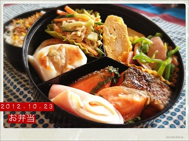 Snapdishの料理写真:2012.10.23 お弁当|もるとカッツォさん