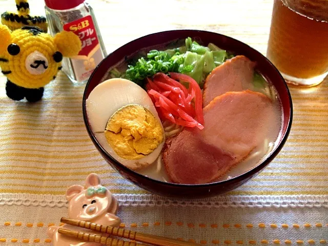 マルちゃん正麺豚骨味|いちこさん