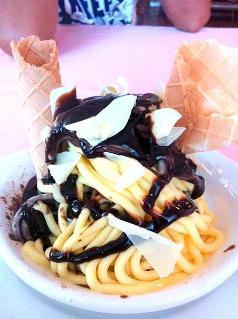 PanPan Spaghetti ice cream|shinさん