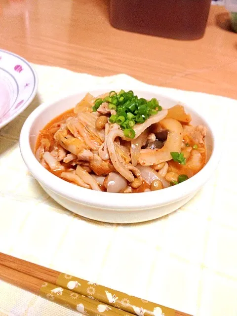 チョングッチャン（納豆チゲ）|渡邉 深里さん