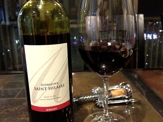 Snapdishの料理写真:DOMAINE SAINT HILAIRE   MERLOT  2011|ワインさん