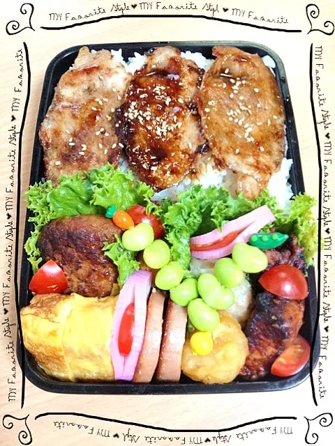 高校生弁当😊|へなさん