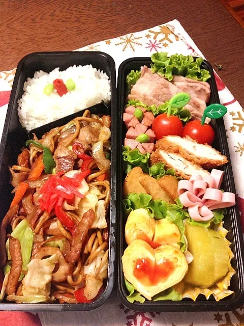 高3の「焼きそば」弁当|まさまささん