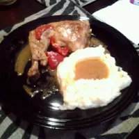 Grilled chicken and mashed potatoes|Hira Mubeenさん