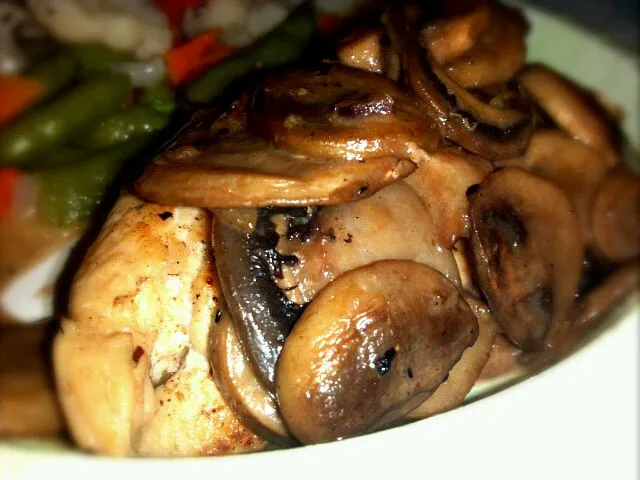 Chicken with mushrooms|Fluffycakes Dumplingfistsさん