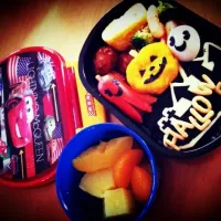 Snapdishの料理写真:ハロウィン風お弁当★