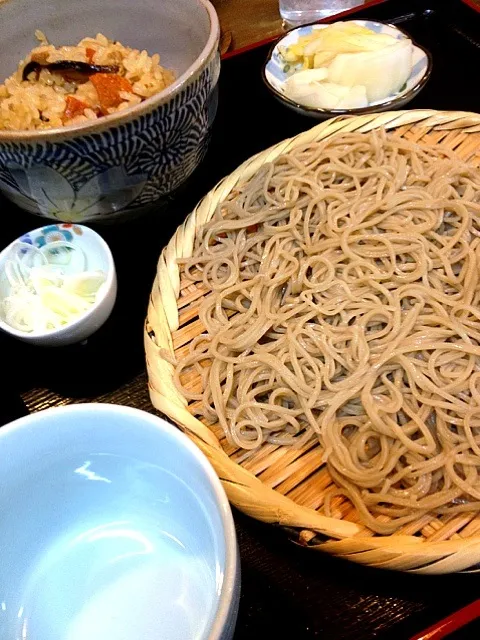 新蕎麦＆炊込みご飯|wildcat山猫さん