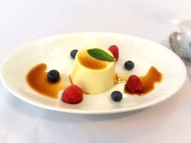 White Chocolate pannacotta  with coffee syrup|kazuko Tsujiさん