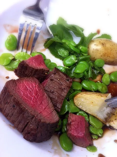 Snapdishの料理写真:venison loin|willzさん