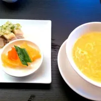 Snapdishの料理写真:前菜＆スープ|benico*さん