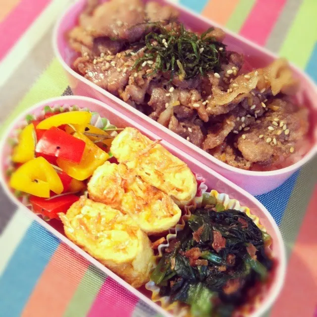 Ginger Pork Bento|Lori Kudoさん