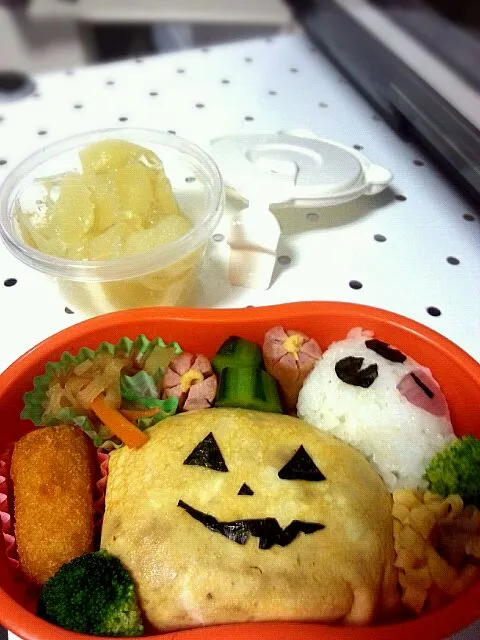 口がふやけたハロウィン弁当|meguppoさん