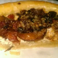 carmelized onion & mushroom tart|Brandy McFarlandさん