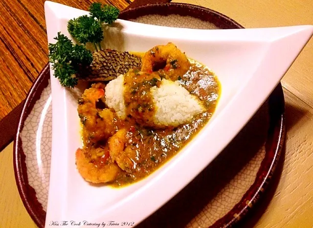 Shrimp Etouffee with Sea Bass❤|Taste-New Americanさん