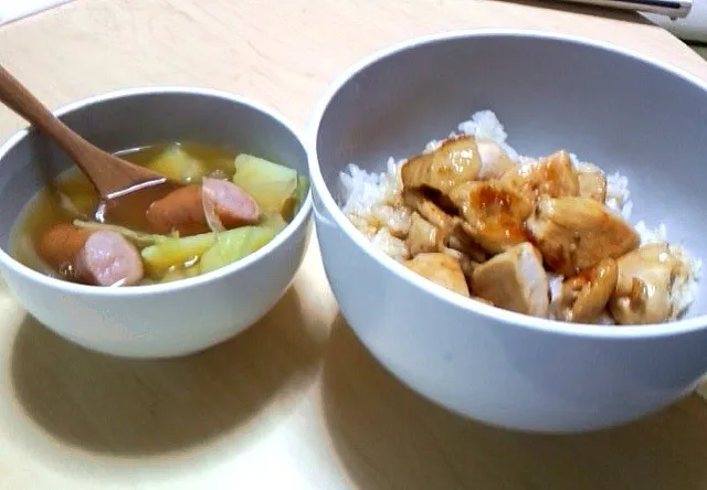 ポトフ＆鳥丼|山本さん