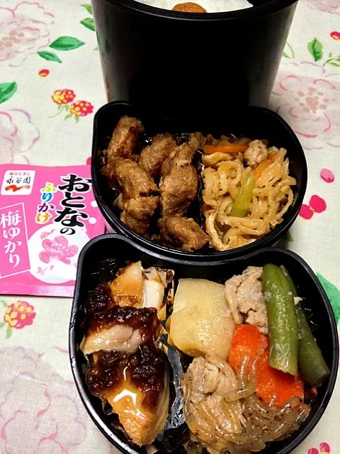 高３男子の本日のお弁当。私の担当は、銀ダラの味噌＆醤油麹焼き #お弁当 #弁当|Takashi H.さん